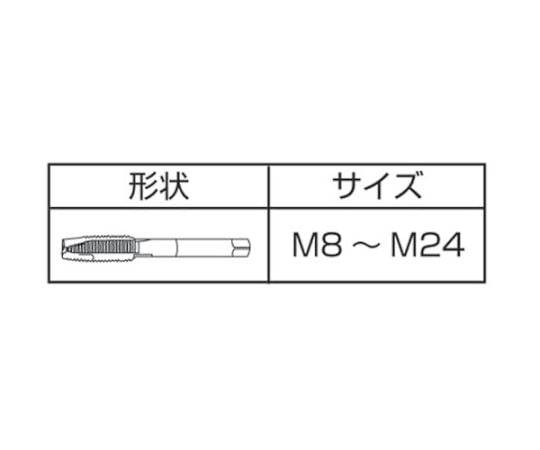 ステンレス鋼用ポイントタップ SU-PO P4 M20X2.5　SU-PO-M20X2.5