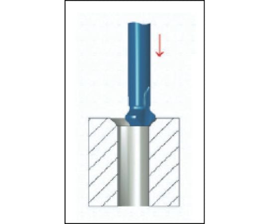 61-1486-49 裏座ぐりミニチャンファー90°刃 刃径1.5mm MC03015C3A90