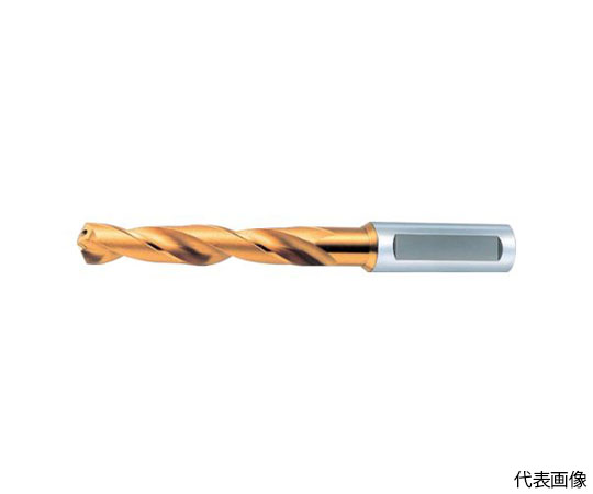 61-1518-21 ゴールドドリル 一般用加工用穴付き レギュラ形 刃径17mm