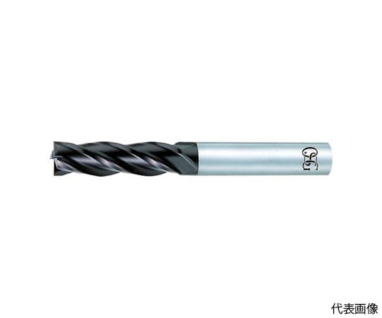 OSG 超硬スクエアエンドミル FXコート4刃ロング 刃径28mm シャンク径