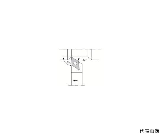 外径・倣い加工用スモールツールホルダ ADJC-FF　ADJCR1010JX-07FF