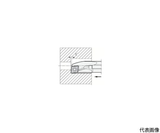 61-1539-73 内径・奥端面加工用エクセレントバー A-SCLP-AE A25S