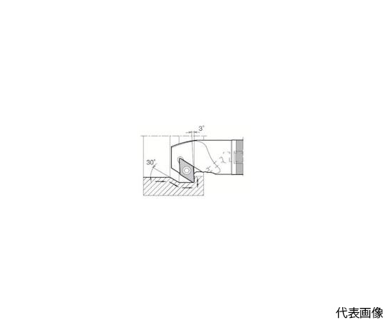 京セラ 引き加工用超硬防振バー Ｅ−ＳＤＺＣ−Ａ ( E10N-SDZCR07-14A