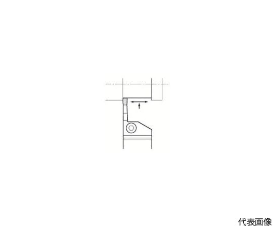 61-1547-92 溝入れ・突っ切り用ホルダ KGD KGDL2525M-3T10 【AXEL