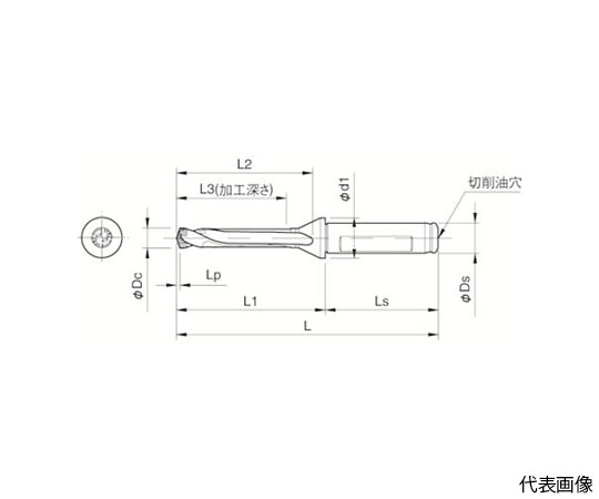 京セラ マジックドリル用ホルダ ＳＦ−ＤＲＣ 加工深さ５×ＤＣ SF12