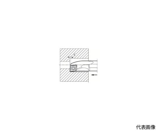 61-1557-52 内径・奥端面加工用超硬防振バー C/E-SCLC-A（N） S10L