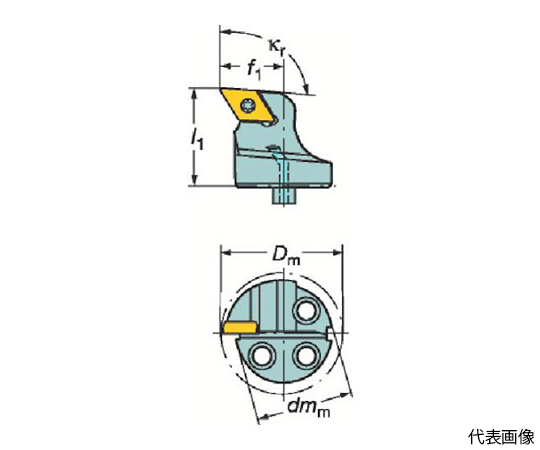 どりる SANDVIK コロターンSL シャンクアダプタ（480） 570