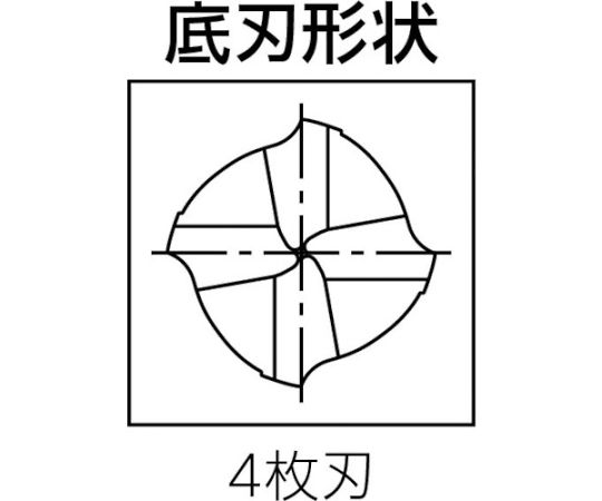 取扱を終了した商品です］ワンカット70エンドミル DV-SEHH4050-R02 61