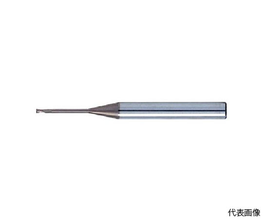 無限コーティング ロングネックスクエアエンドミル MHR230 Φ0.3×5