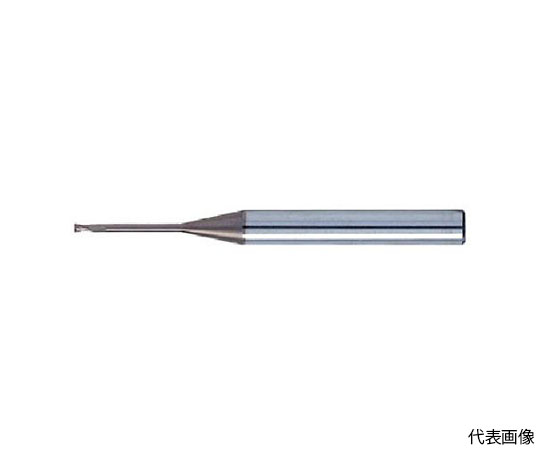 無限コーティング ロングネックスクエアエンドミル MHR230 Φ0.6×12
