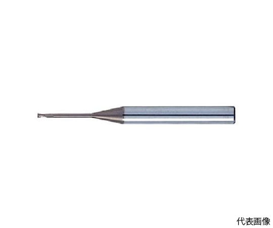 無限コーティング ロングネックスクエアエンドミル MHR230 Φ0.6×2