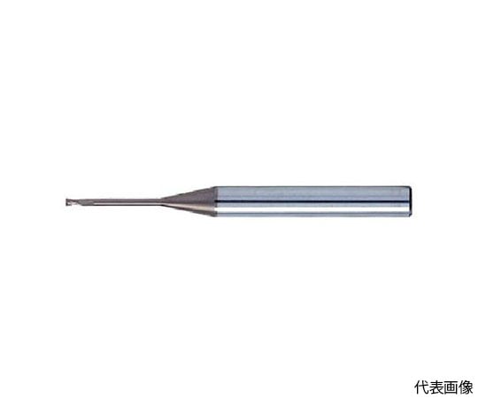 無限コーティング ロングネックスクエアエンドミル MHR230 Φ0.6×4