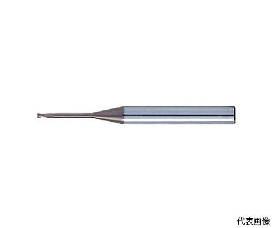 無限コーティング ロングネックスクエアエンドミル MHR230 Φ0.8×14