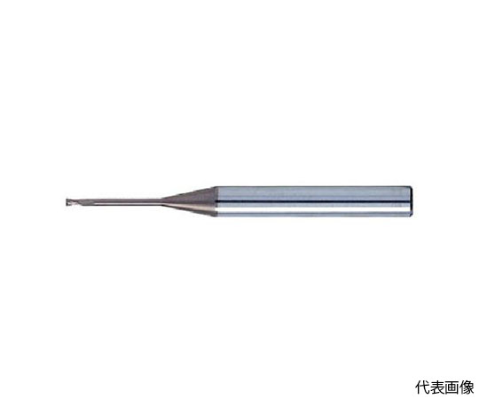 無限コーティング ロングネックスクエアエンドミル MHR230 Φ0.9×6