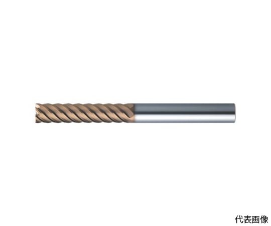 61-1658-80 超硬ラジアスエンドミル エポックTHハード ロング刃