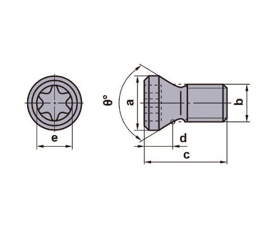 AXD4000用部品 クランプねじ