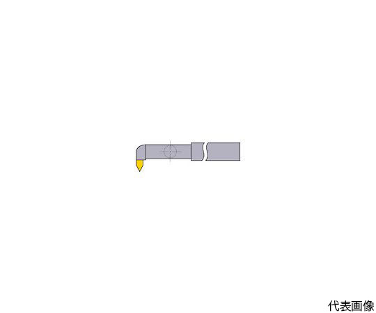 ろう付け工具ねじ切りバイト 51形右勝手 鋼材種 STI20