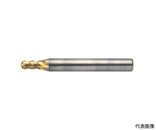 超硬エンドミル　ボール　R1×刃長3