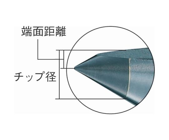 超硬付ハーフセンター　MT1　1.0mm　THSP-1-610