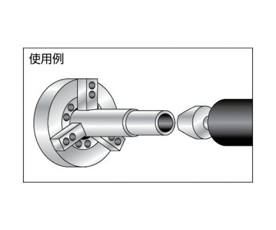 61-1814-55 傘型回転センター MT6 300mm TLK-6BB 【AXEL】 アズワン