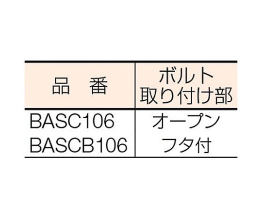 クランプBASC型　開き100mm　BASC106