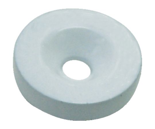 ネオジムポリアミド磁石 1袋2個入（丸形・白・穴あり）