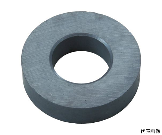 フェライト磁石 丸形・穴あり 外径55mmX厚み12mm 10個入