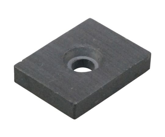角形 穴あり 異方性フェライト磁石 2個入り1パック 19×25×4.5