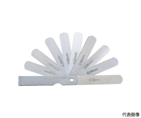 シクネスゲージ　幅12.7　長さ75　範囲0.03～1.00