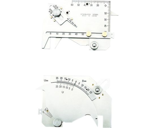 61-1859-28 溶接ゲージ 国土交通省新規格適合品 TWGU-8M 【AXEL】 アズワン