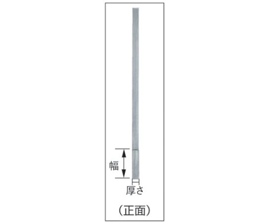 61-1859-59 焼入平型スコヤー（JIS1級） 75mm ULDY-75 【AXEL】 アズワン