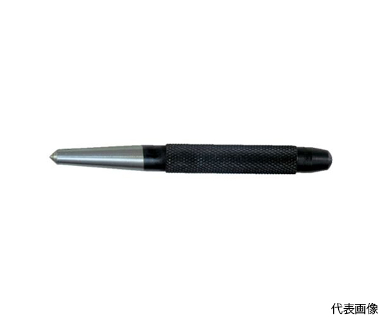 超硬チップ付センターポンチ　全長S型77mm　直径Φ8