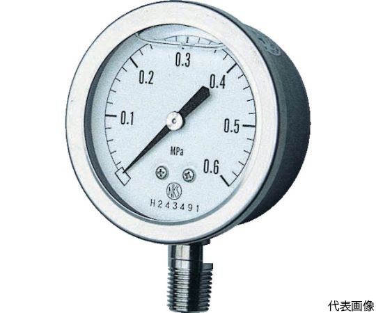 61-1880-27グリセン入圧力計A枠立型Φ60最小目盛0.010GV50-173-0.2MP