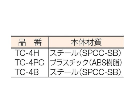 61-1881-90 数取器 手持ち型 TC-4H 【AXEL】 アズワン