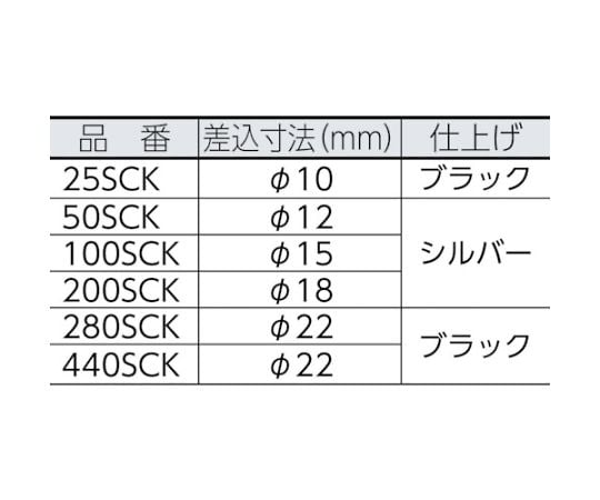 61-1891-69 SCKスパナヘッド 440SCK30 【AXEL】 アズワン