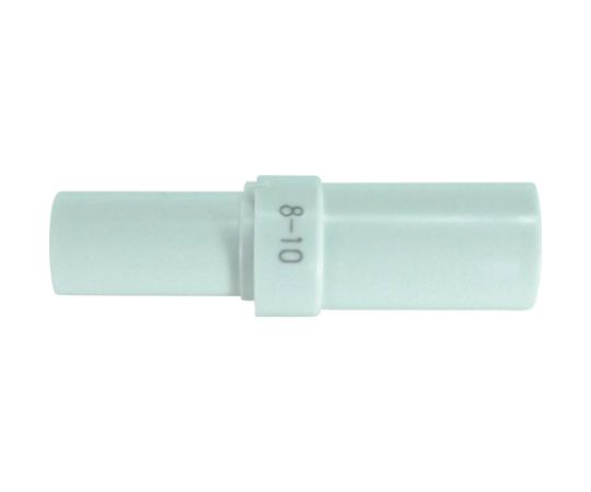 チューブ継手 ファイブ異径ジョイント W（白） 8mm×10mm