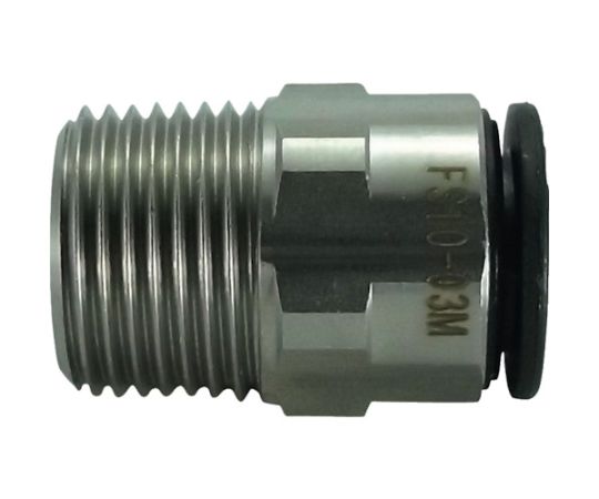 ファイブSUSメイルコネクタ　10mm・R3/8