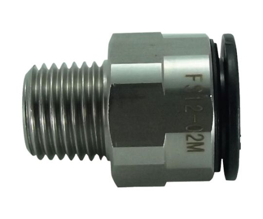 ファイブSUSメイルコネクタ　12mm・R1/4