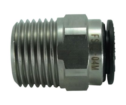 ファイブSUSメイルコネクタ　12mm・R1/2