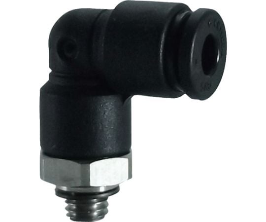 ファイブSUSメイルエルボ　4mm・M5X0.8