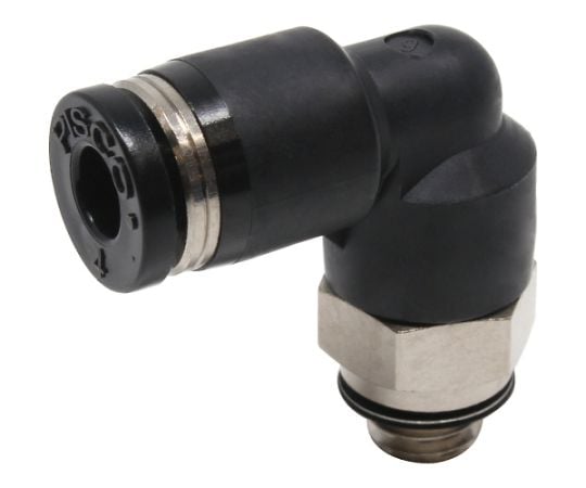 チューブフィッティング エルボ 適合外径4mm 接続口径M6×1