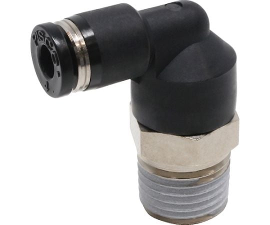 チューブフィッティング エルボ 適合外径4mm 接続口径R1/4