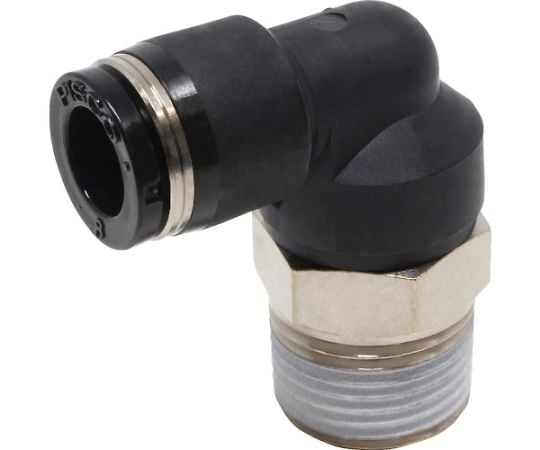 チューブフィッティング エルボ 適合外径8mm 接続口径R3/8