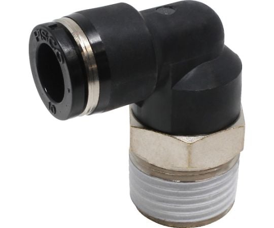 チューブフィッティング エルボ 適合外径10mm 接続口径R1/2