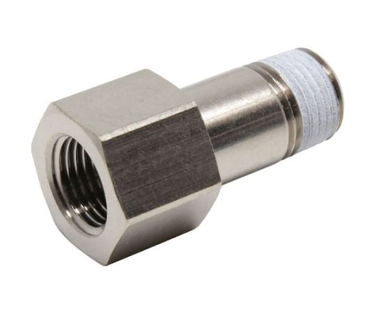 チューブフィッティング 延長継手ブッシュ おねじR1/8 めねじRc1/8