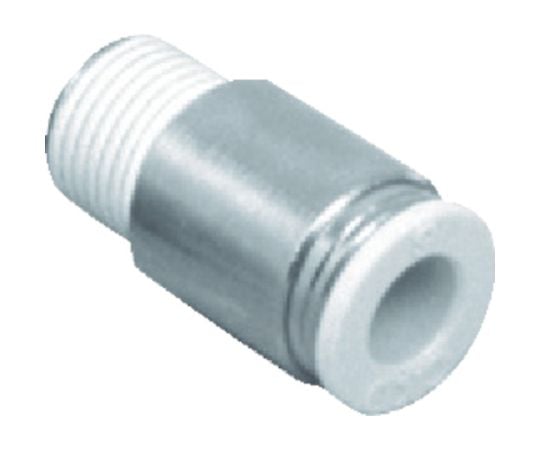 チューブ継手 ニュージョイントストレートタイプ 適合チューブ外径4mm 接続口径M5