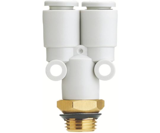 ワンタッチ管継手 ユニオンワイ 12mm