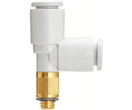 ワンタッチ管継手　サービスチーズユニオン　2mm・M3X0.5