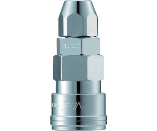 クイックカップリング AL20型 鋼鉄製 ウレタンホース取付用ソケット 6.5×10.0