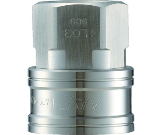 クイックカップリング TL型 ステンレス製 オネジ取付用ソケット R2